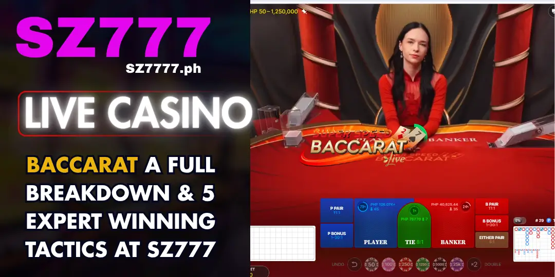 Baccarat by evolution gaming At sz777