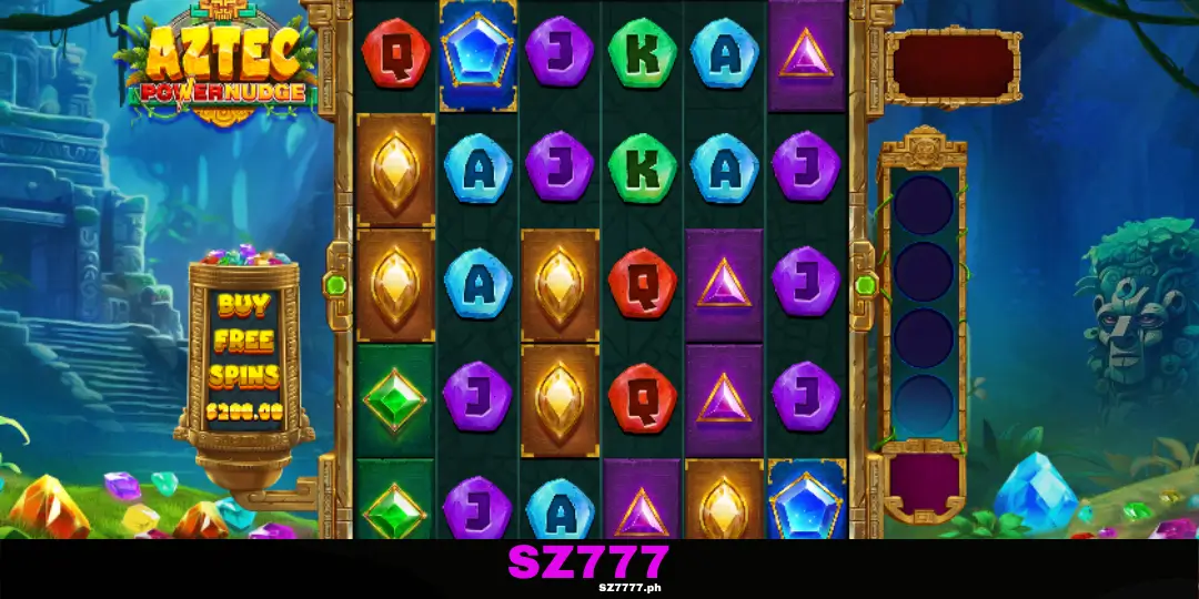 Aztec Powernudge Slot Review & In-Depth Guide to Playing at Sz777 2 interface Aztec Powernudge (1)