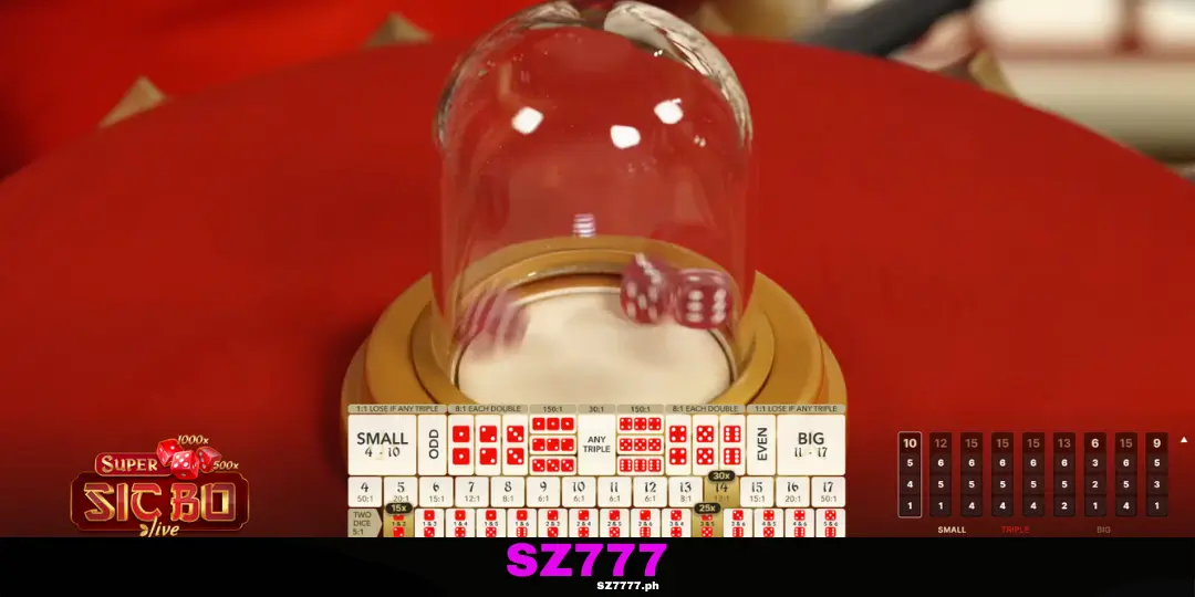 Super Sicbo Evolution: Defy the Dice – Unleash the 1000x Multiplier Secret at Sz777 2 interface Sicbo