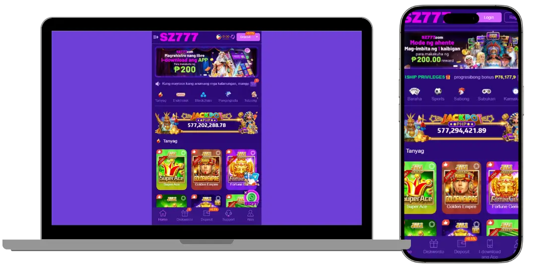 Sz777 32 sz777 Compatible with PC and mobile