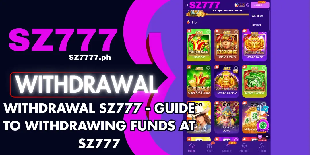 withdrawal sz777